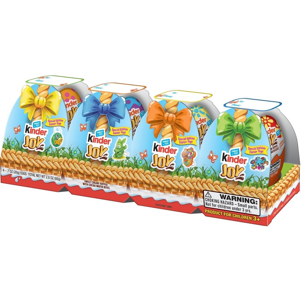 slide 2 of 3, Kinder Joy Special Spring Toys Treat + Toy Eggs - 4 ct, 4 ct