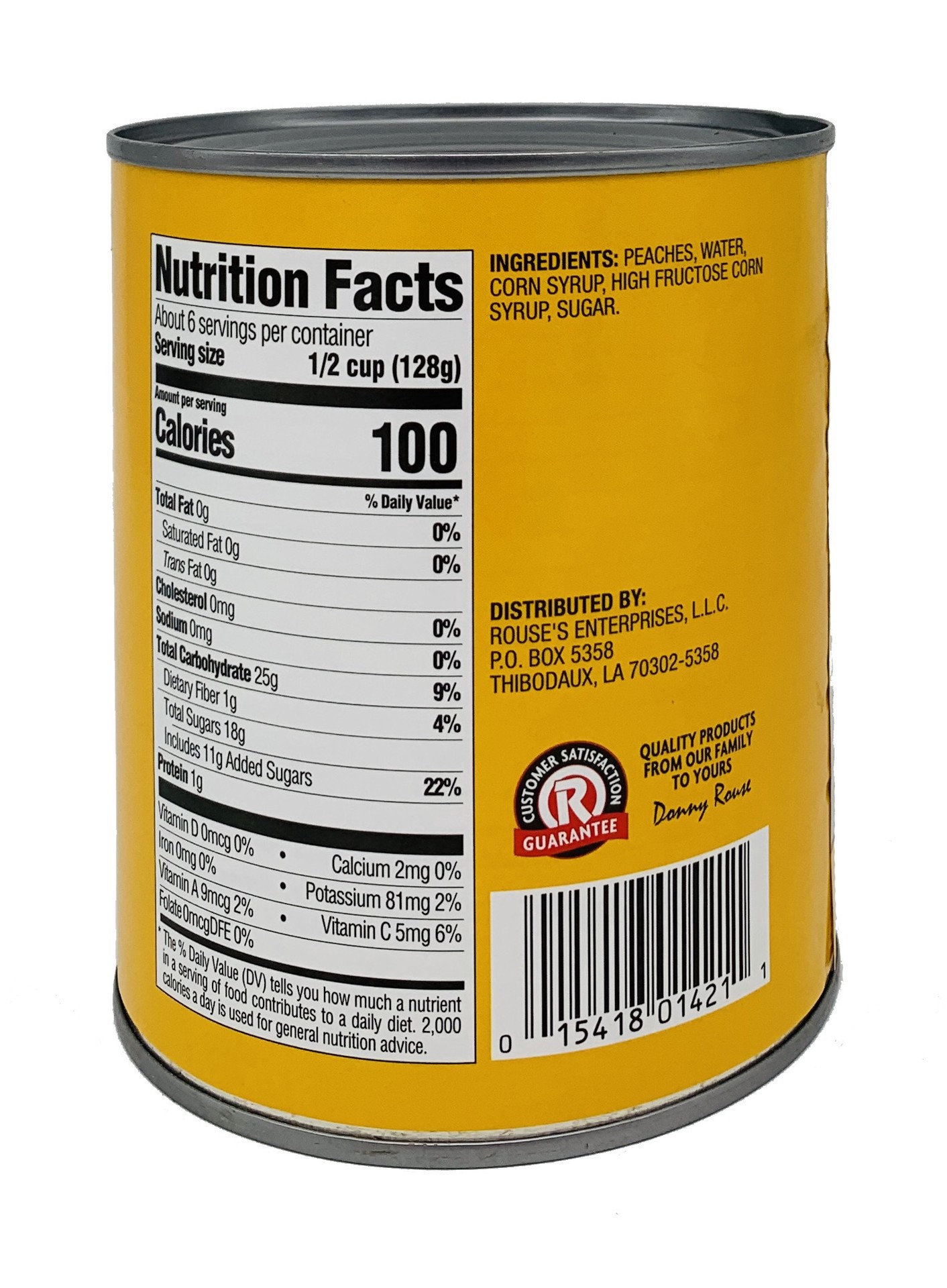 slide 2 of 2, Rouses Markets Rous Peach Hlves, 29 oz