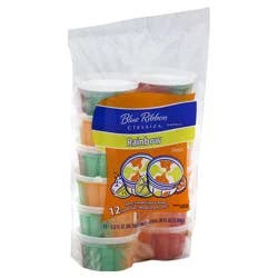 Blue Ribbon Classic Rainbow Sherbet Cups, 12 Pack