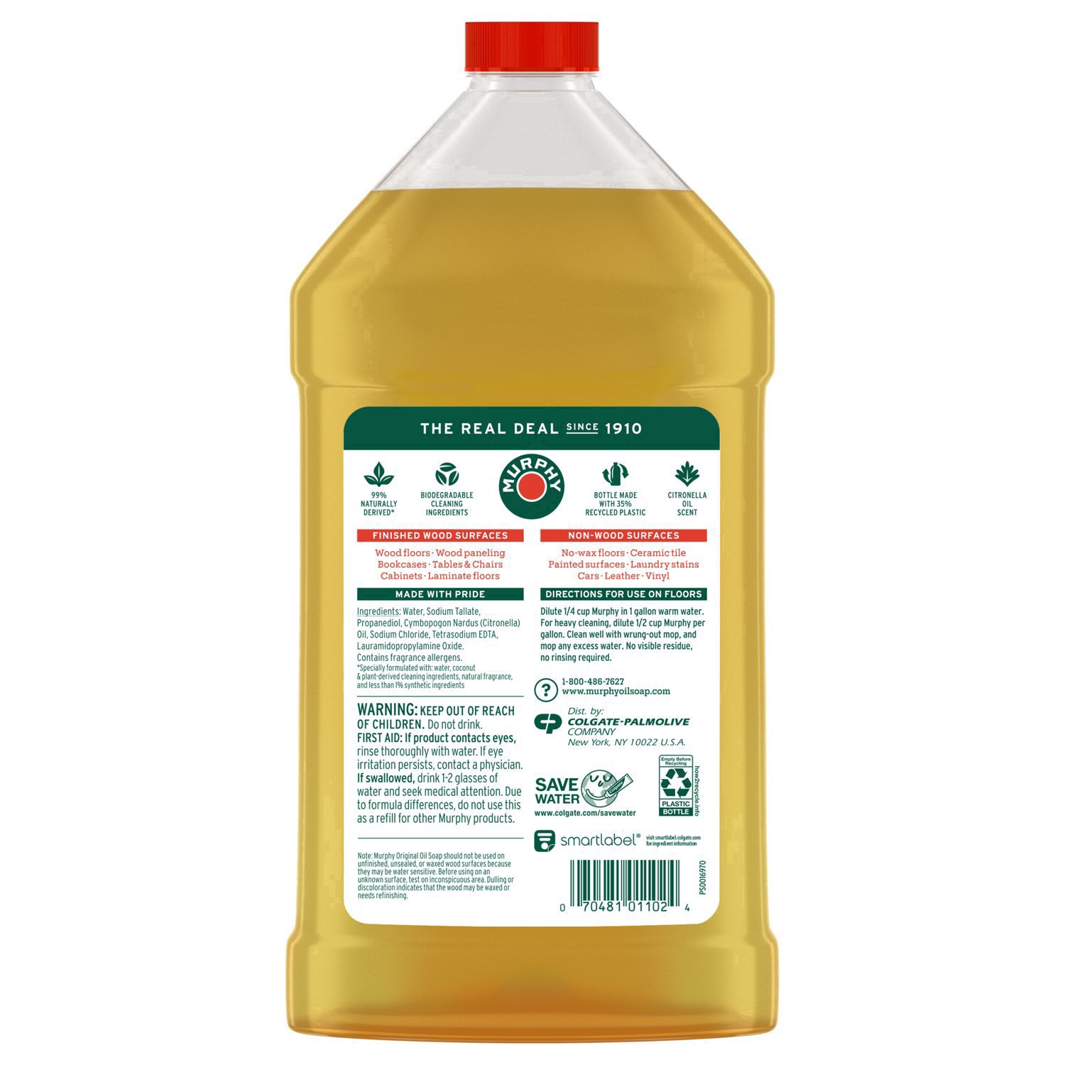 slide 99 of 125, Murphy's Oil Soap Wood Cleaner, Original - 32 fluid ounce, 32 fl oz