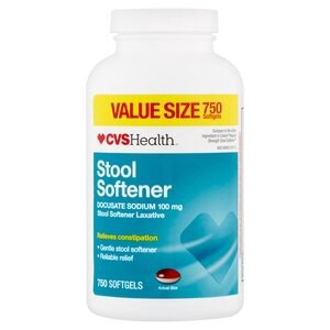 slide 1 of 1, Cvs Health Stool Softener Softgels, 100 Mg, 750 Ct, 1 ct
