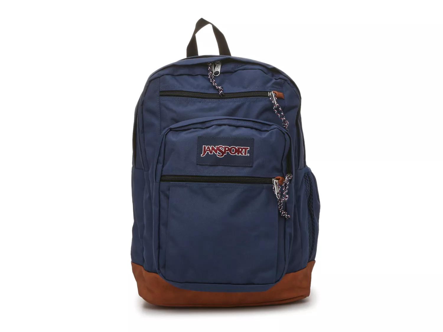 slide 1 of 6, JanSport Cool Student Backpack - Navy - One Size, 1 ct
