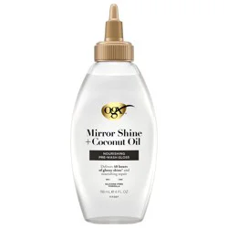 OGX Mirror Shine + Coconut Oil Nourishing Pre-Wash Gloss, 4 fl oz