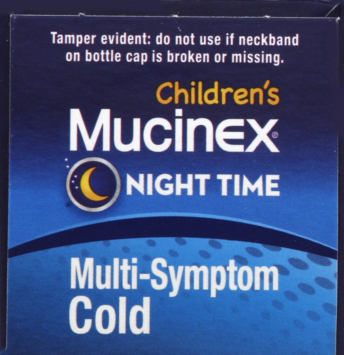 slide 2 of 7, Mucinex Children's Night Time Multi-Symptom Cold Syrup, 4 fl oz