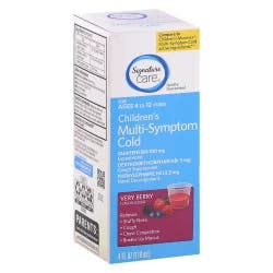 S Care Multi Symptm Cold Lqd Child Berry