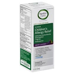 S Care Allergy Syrup Children Non Drowsy