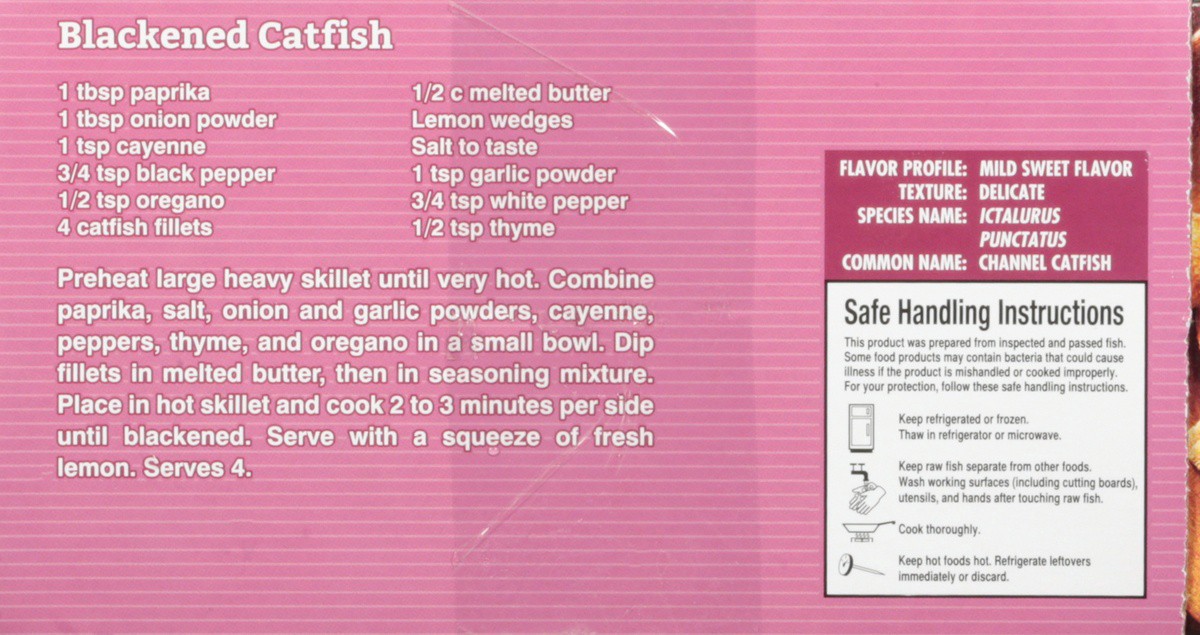 slide 4 of 9, Guidry's Catfish Fillets, 4 lb