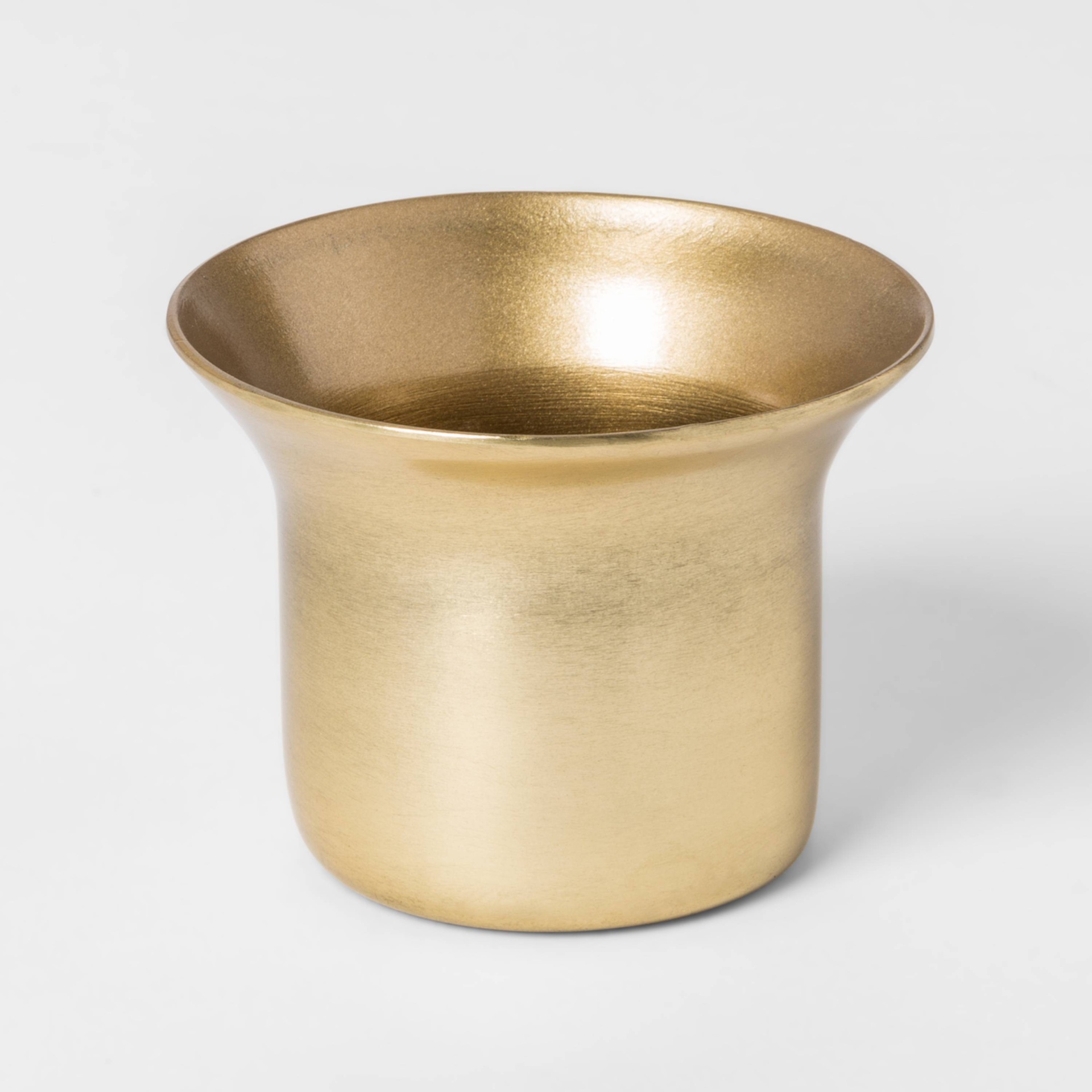 slide 1 of 2, Smith & Hawken Tealight Holder -  Gold, 1 ct