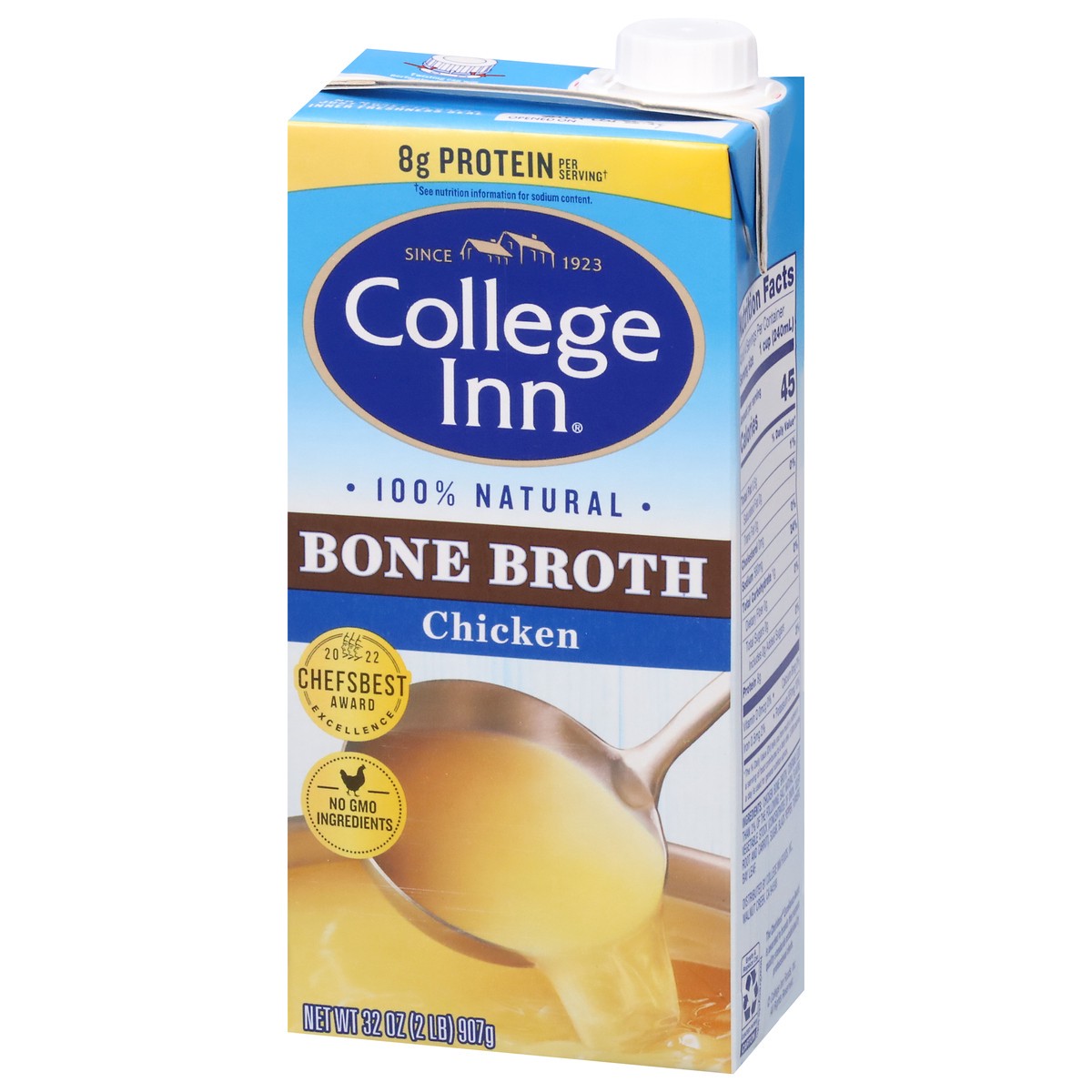 slide 7 of 9, College Inn Chicken Bone Broth 32 oz, 32 oz