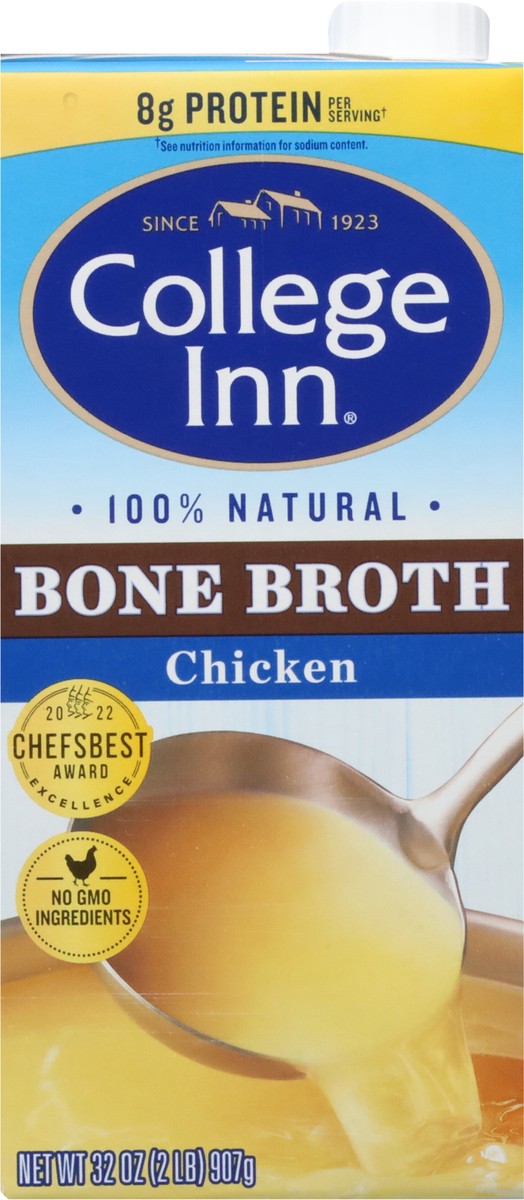 slide 5 of 9, College Inn Chicken Bone Broth 32 oz, 32 oz