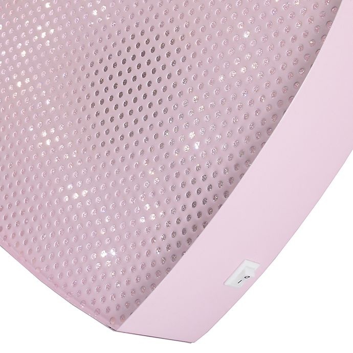 slide 2 of 5, NoJo Little Love Heart Light Up Mesh Wall Decor - Pink, 1 ct