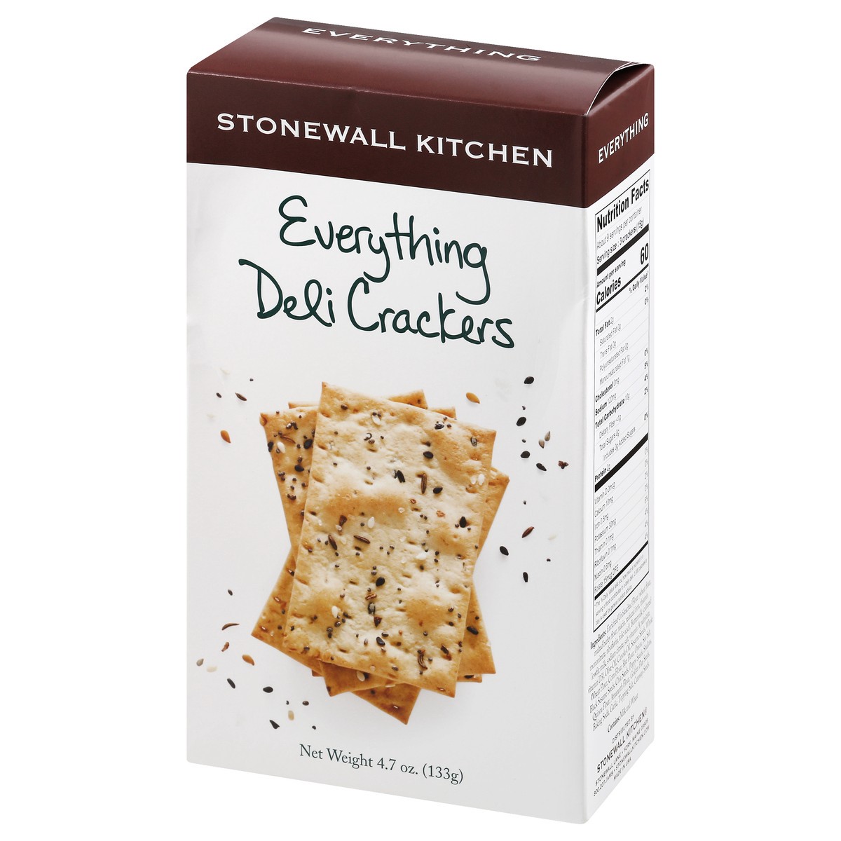 slide 9 of 12, Stonewall Kitchen Everything Deli Crackers - 4.7 Oz, 4.7 oz