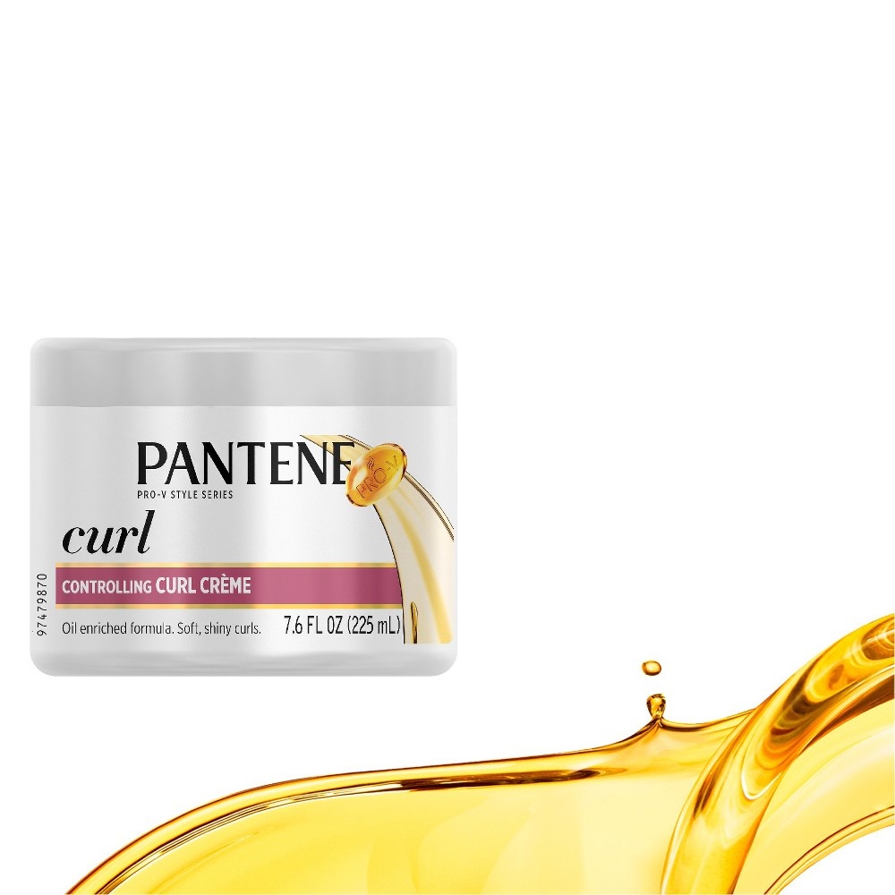 slide 4 of 7, Pantene Pro-V Curl Controlling Curl Creme, 7.6 fl oz