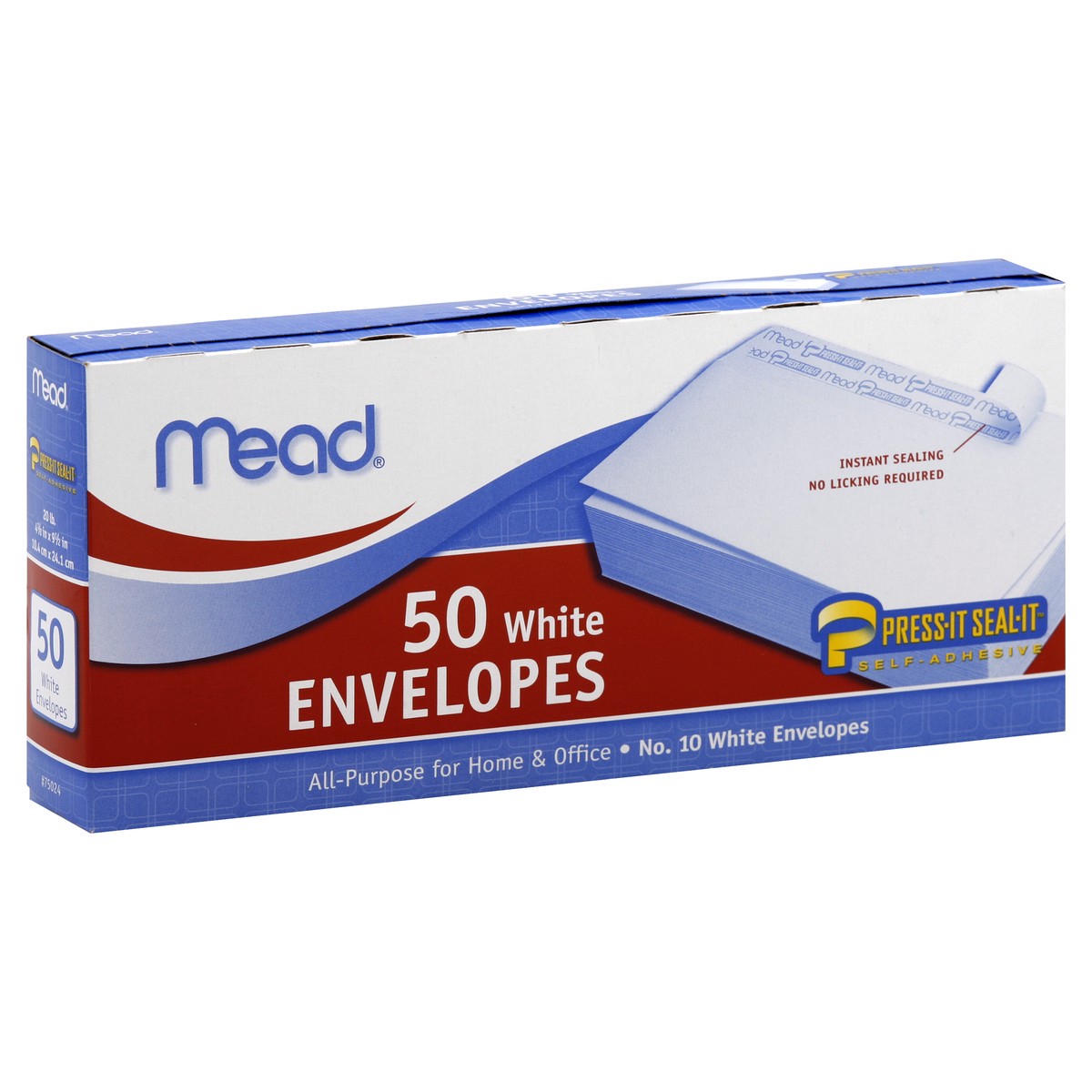 slide 3 of 4, Mead White Envelopes, 50 ct