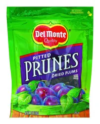 Del Monte Pitted Prunes Bag