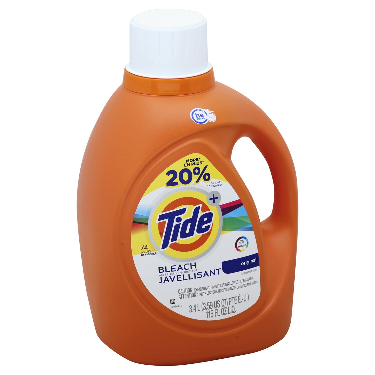 slide 1 of 1, Tide Detergent , 115 oz