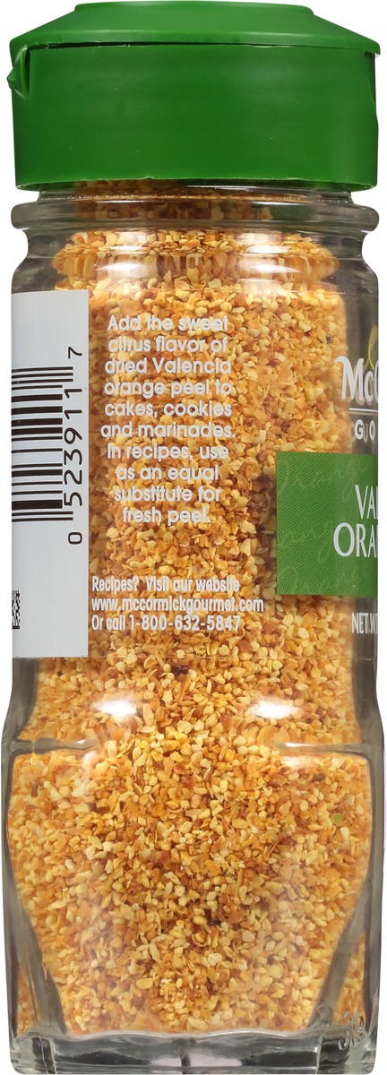 slide 6 of 7, McCormick Gourmet Valencia Orange Peel, 1.5 oz, 1.5 oz