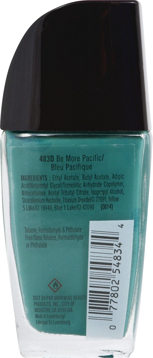 slide 5 of 9, wet n wild Be More Pacific 483D Nail Color 0.41 oz, 0.41 oz