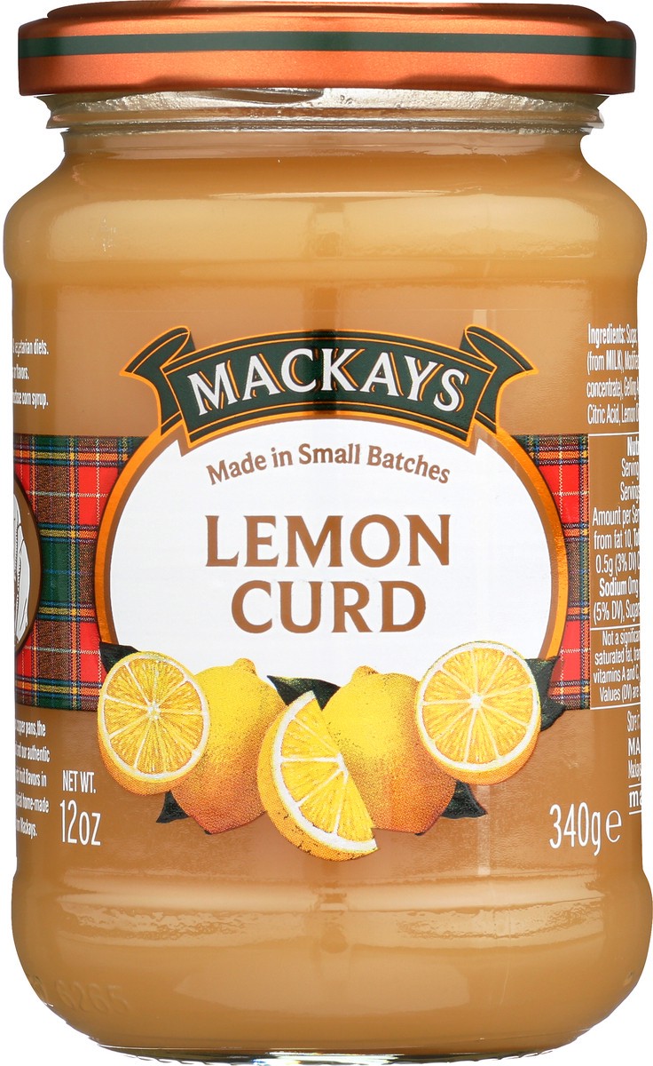slide 6 of 9, Mackays Lemon Curd, 12 oz