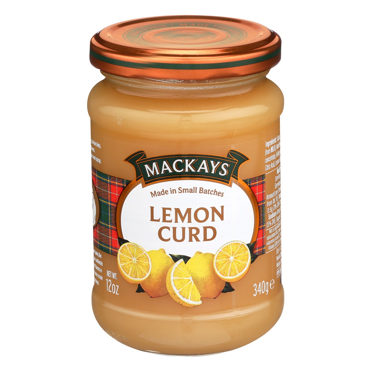 slide 1 of 9, Mackays Lemon Curd, 12 oz