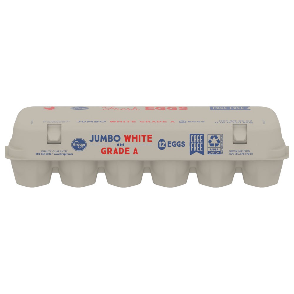 slide 2 of 3, Kroger® Grade A Jumbo Eggs, 12 ct
