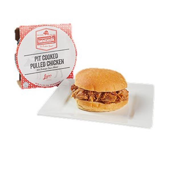 slide 1 of 1, Smokehouse Pulled BBQ Chicken Sandwich, 1 ct