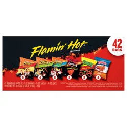 Frito-Lay Flamin' Hot Mix Variety Pack - 42 ct