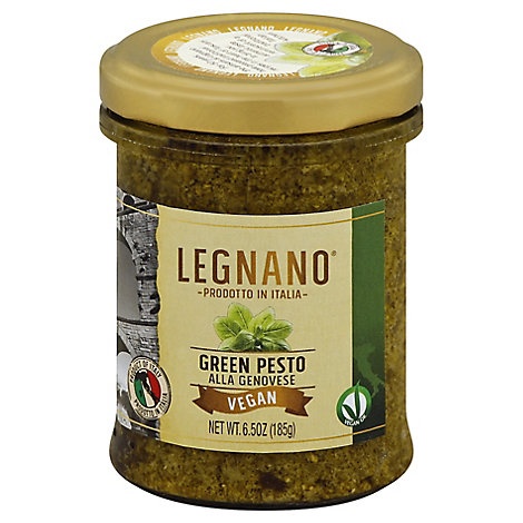 slide 1 of 1, Legnano Sauce Pesto Genovese Vggf, 6.5 oz