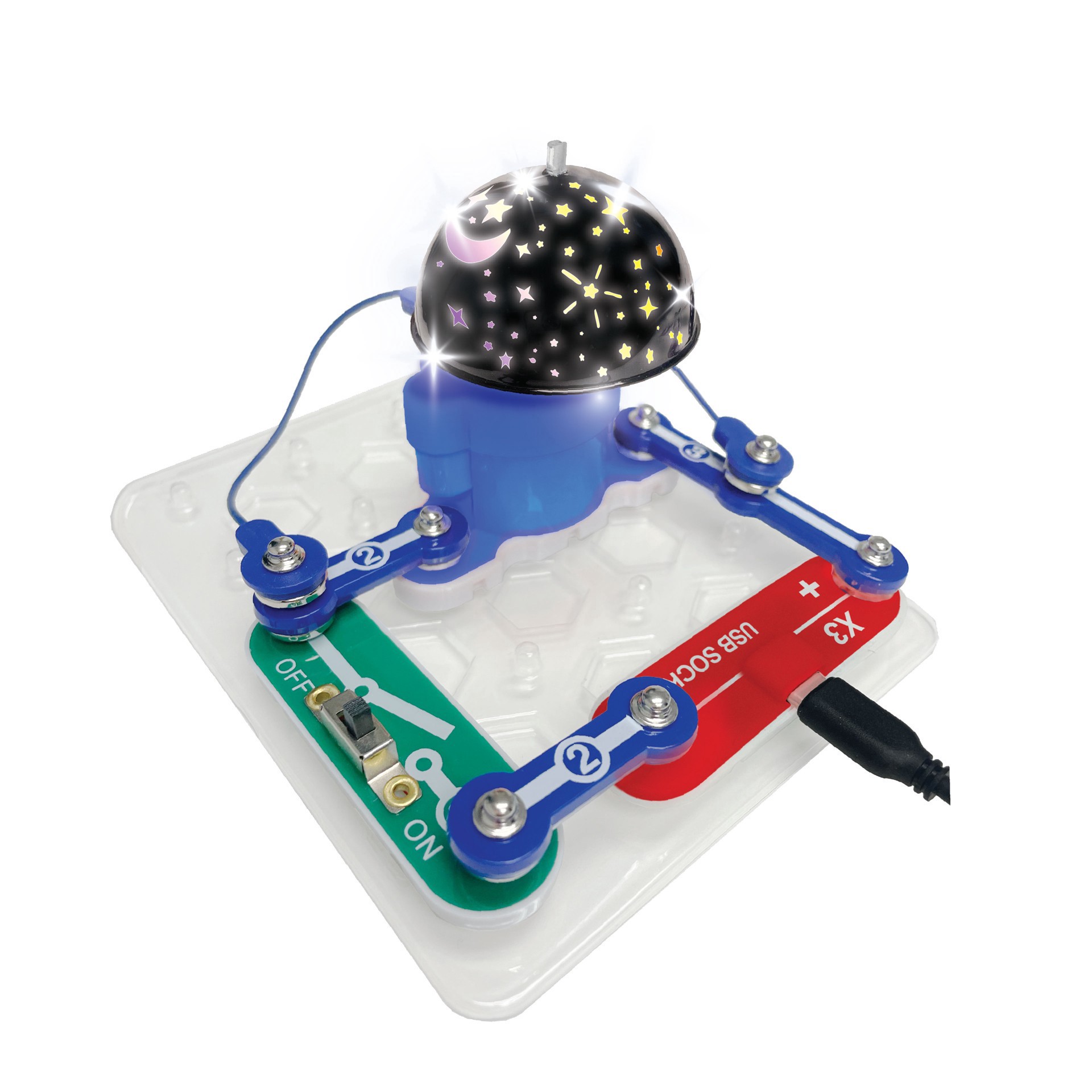 slide 4 of 4, Elenco Electronics Elenco Snap Circuit Nite Lite Kit, 1 ct