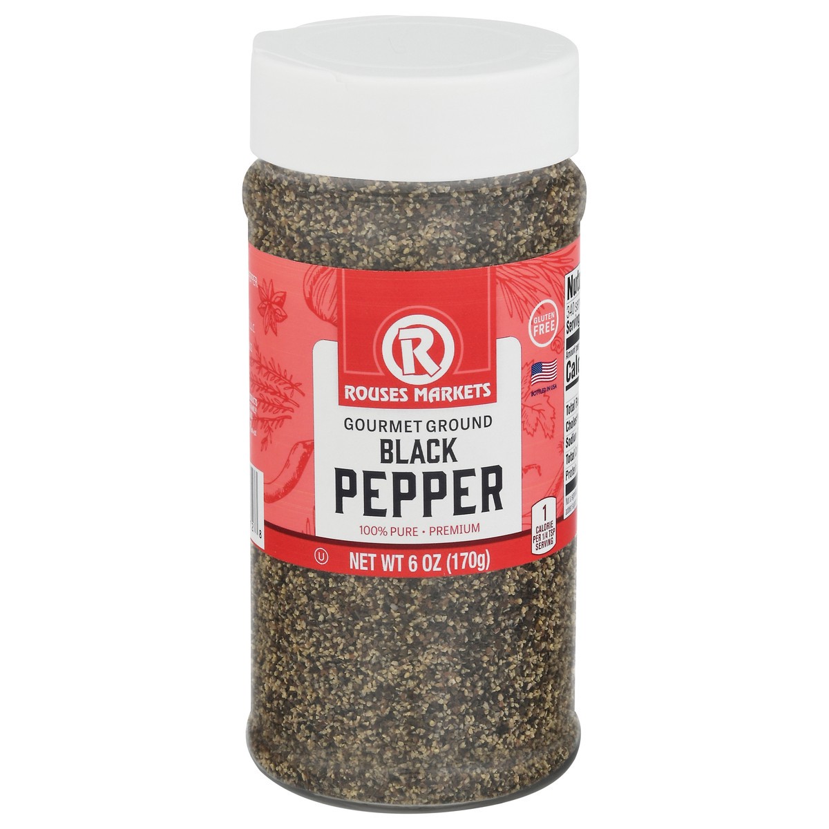 slide 7 of 14, Rouses Markets Gourmet Ground Black Pepper 6 oz, 6 oz