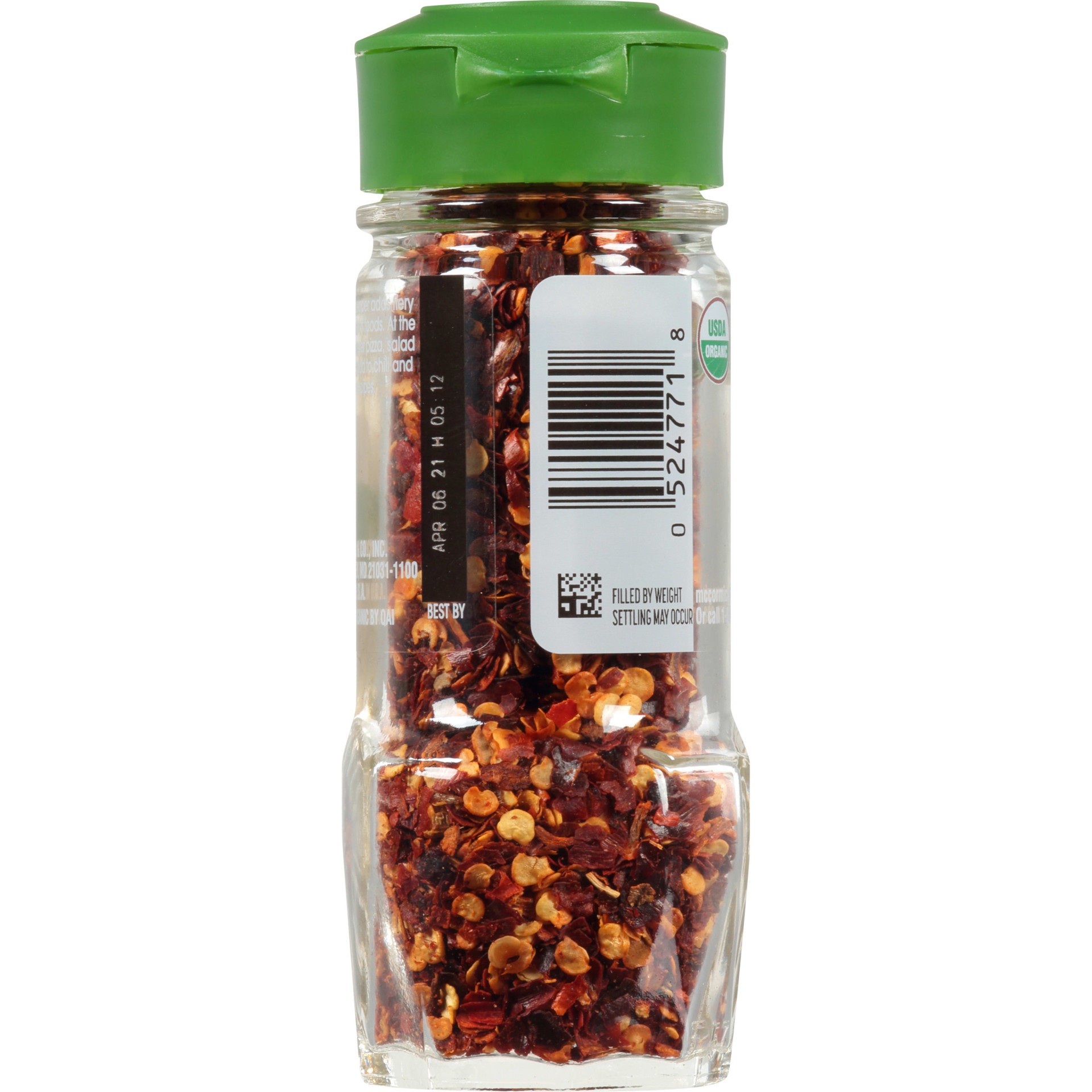 slide 2 of 4, McCormick Gourmet Organic Crushed Red Pepper, 1.12 oz, 1.12 oz