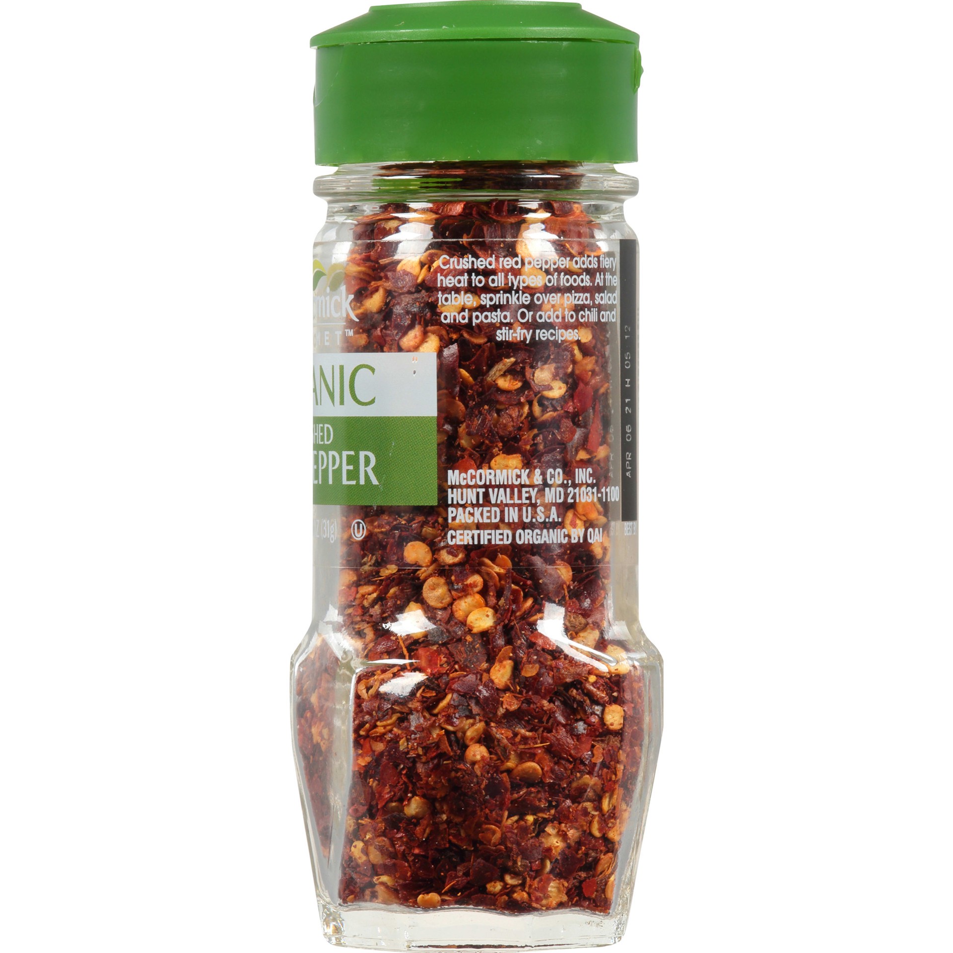 slide 3 of 4, McCormick Gourmet Organic Crushed Red Pepper, 1.12 oz, 1.12 oz