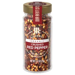 McCormick Gourmet Organic Crushed Red Pepper, 1.12 oz