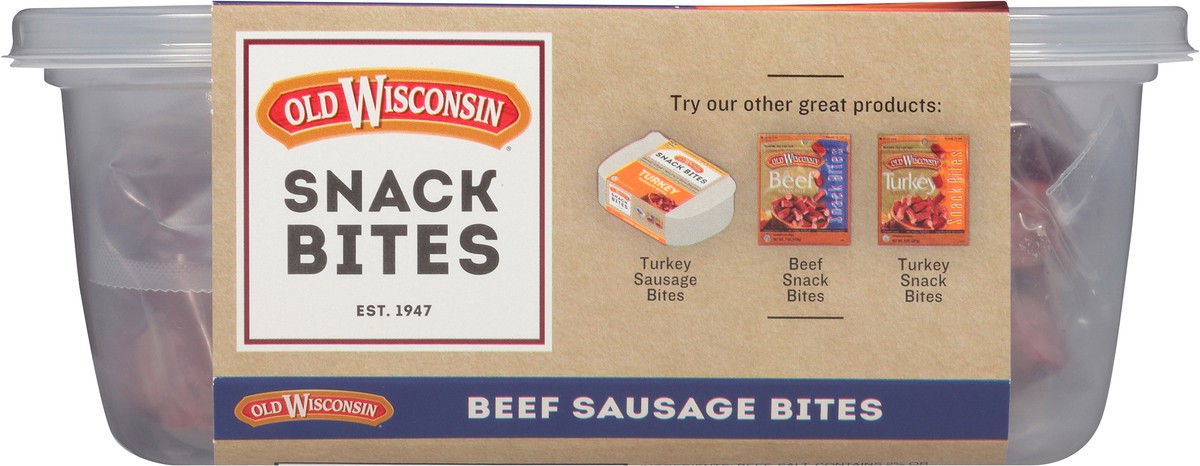 slide 8 of 11, Old Wisconsin Beef Bites Tub, 14 oz