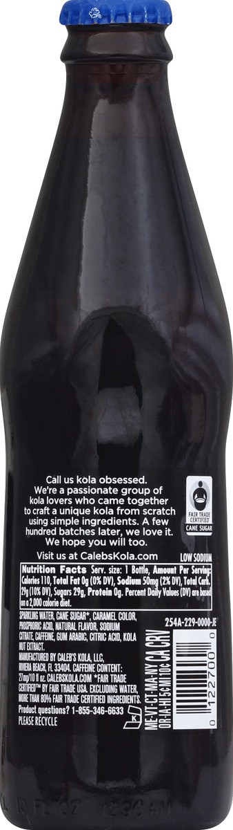 slide 4 of 6, Caleb's Kola 10 Fluid Ounce Glass Bottle - 10 oz, 10 oz