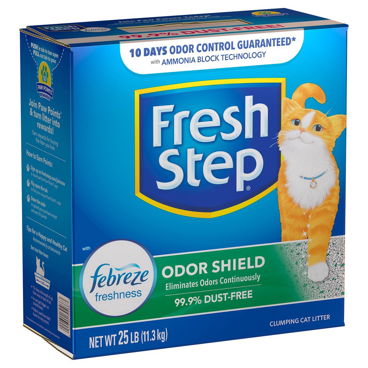 slide 13 of 13, Fresh Step Cat Litter, 25 lb