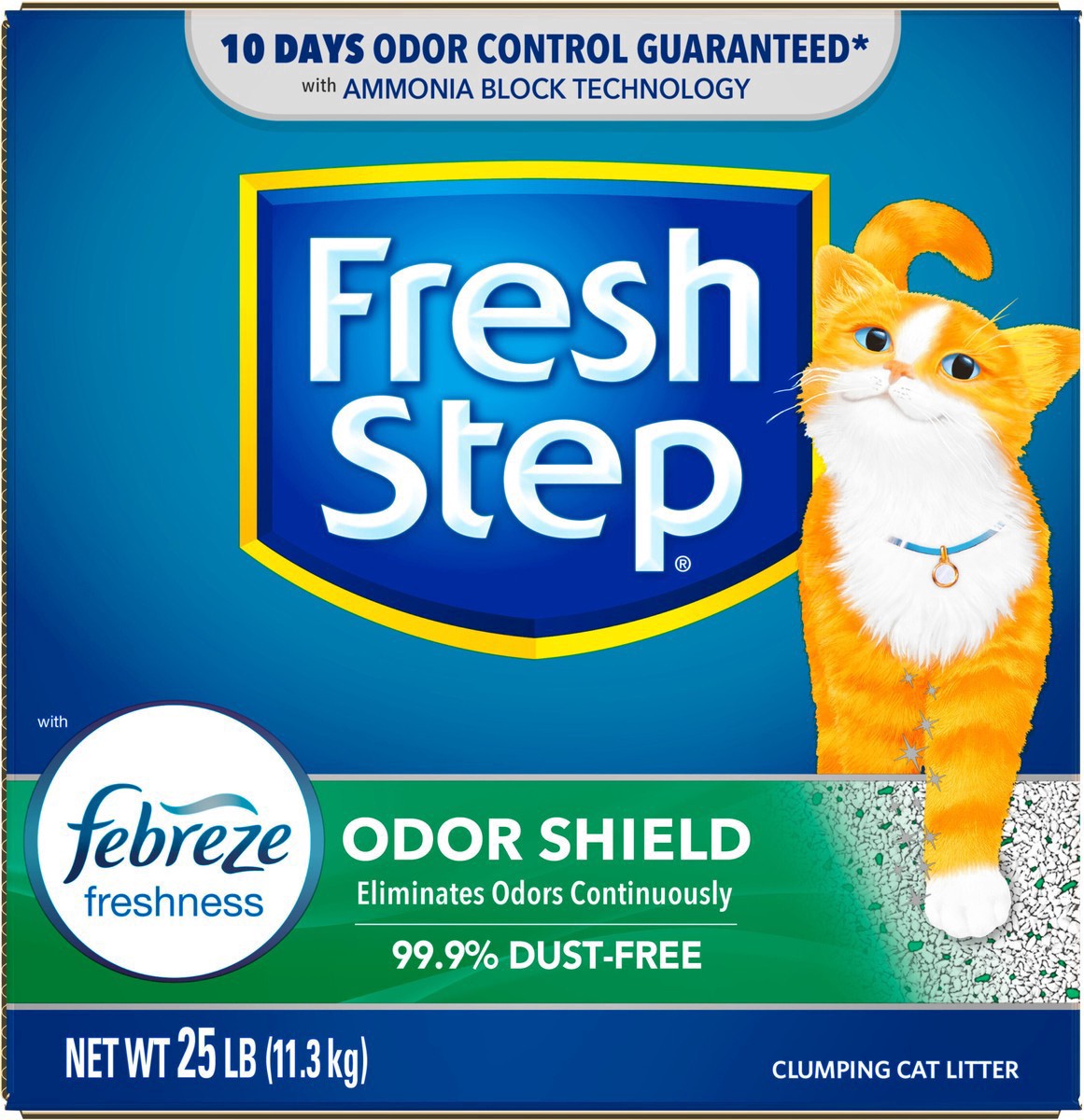 slide 2 of 13, Fresh Step Cat Litter, 25 lb