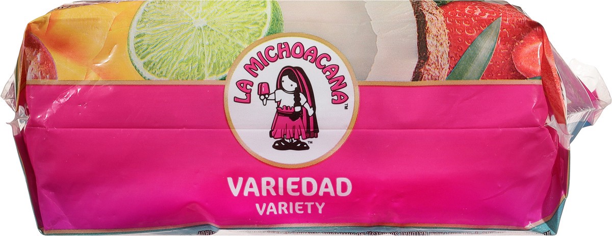 slide 4 of 9, La Michoacana Frozen Fruit & Dairy Ice Bars Variety 12 ea, 12 ct