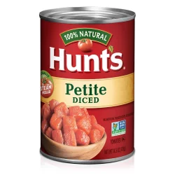 Hunt's 100% Natural Petite Diced Tomatoes