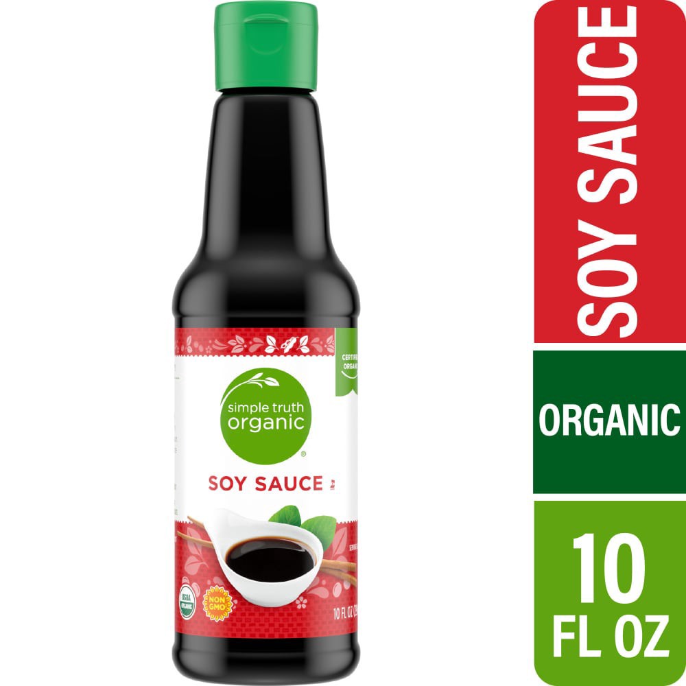 slide 1 of 4, Simple Truth Organic® Soy Sauce, 10 fl oz