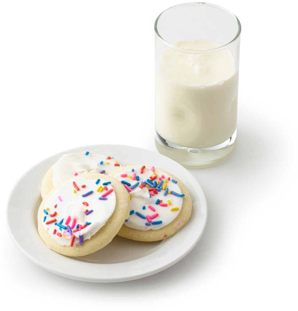 slide 3 of 4, Bakery Fresh Goodness White Frosted Sugar Cookies, 10 ct; 13.5 oz