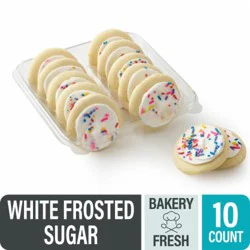 Bakery Fresh Goodness White Frosted Sugar Cookies