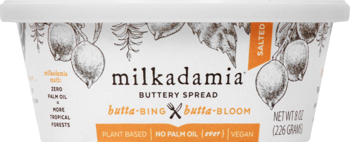 slide 1 of 11, Milkadamia Butter Salted Spread 8 Oz, 8 oz