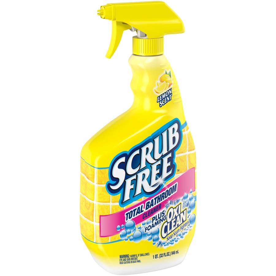 Scrub Free Bathroom Cleaner with Oxi Clean, Lemon Scent 32 oz Shipt