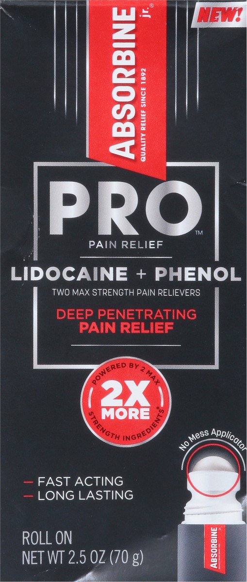 slide 4 of 15, Absorbine Pro Max Strength Roll On Deep Penetrating Pain Relievers 2.5 oz, 2.5 oz