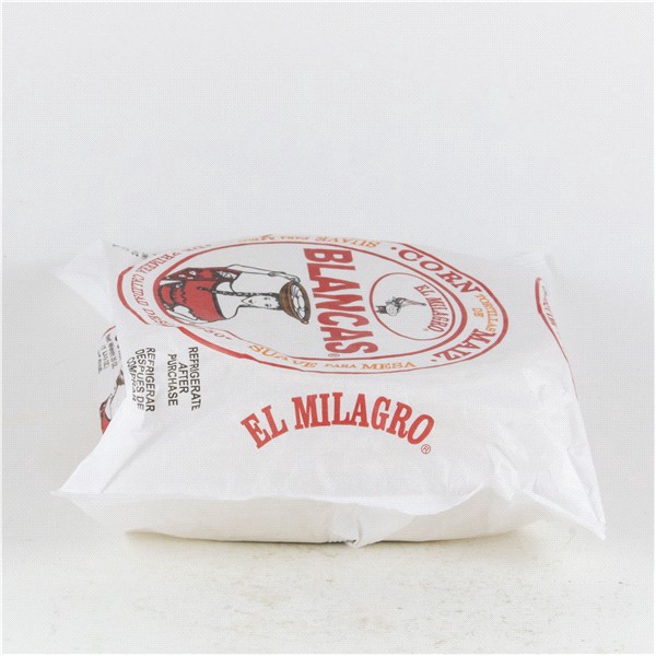 slide 10 of 13, El Milagro El Blancas Corn Tortillas, 25 oz