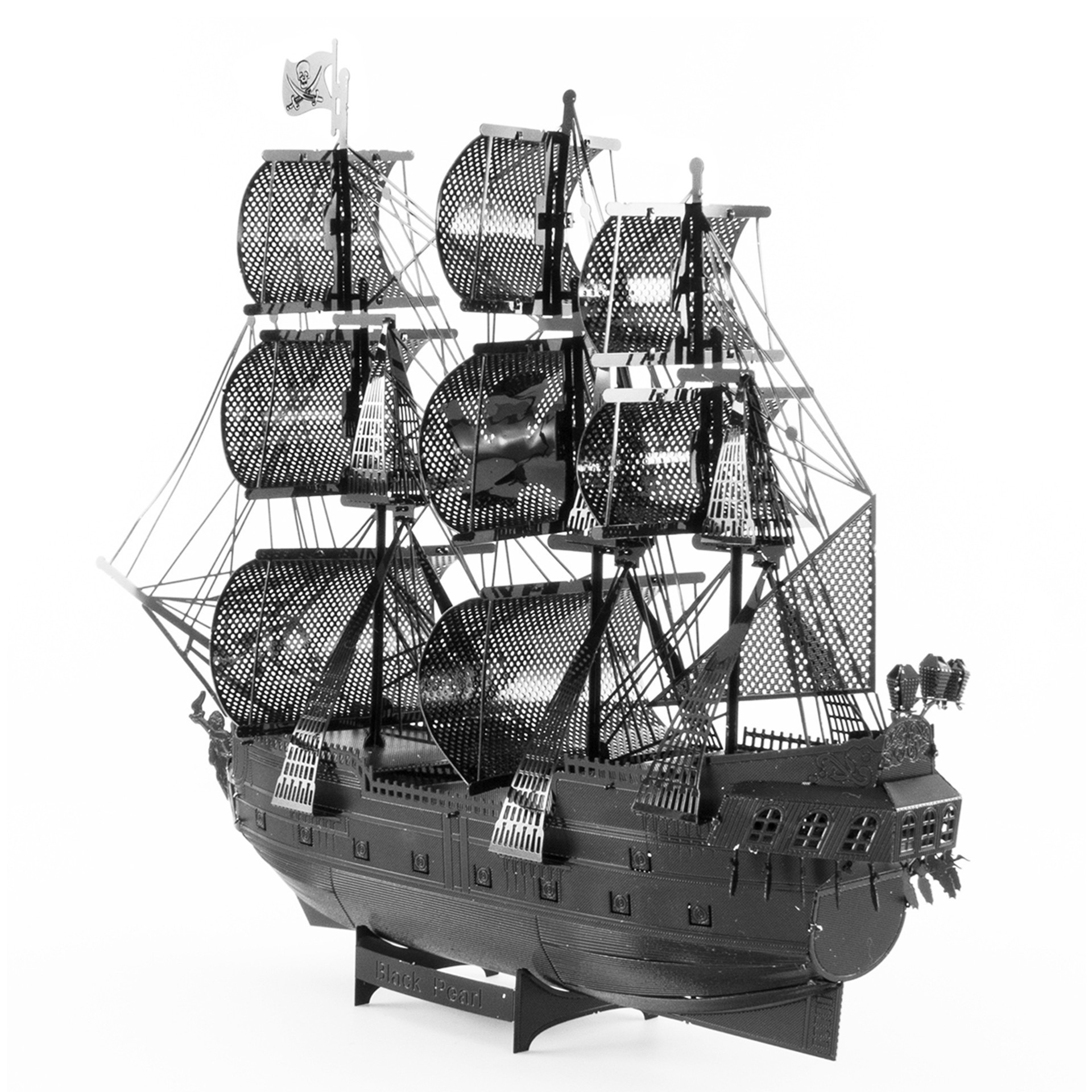 slide 3 of 9, Fascinations Metal Earth Premium Series Black Pearl Black Version Steel Model Kit, 5.75 in x 1.75 in x 4.5 in