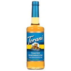 Torani Sugar Free Zero Calorie Toasted Marshmallow Flavored Syrup 25.4 fl oz