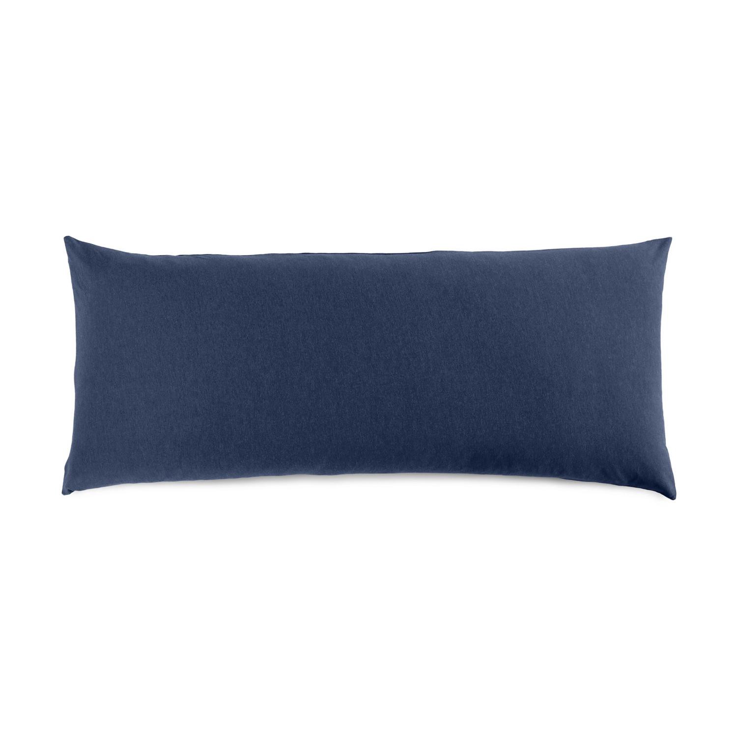 slide 1 of 8, Havenstay Body Pillow Cover Jersey Navy, 20 x 48