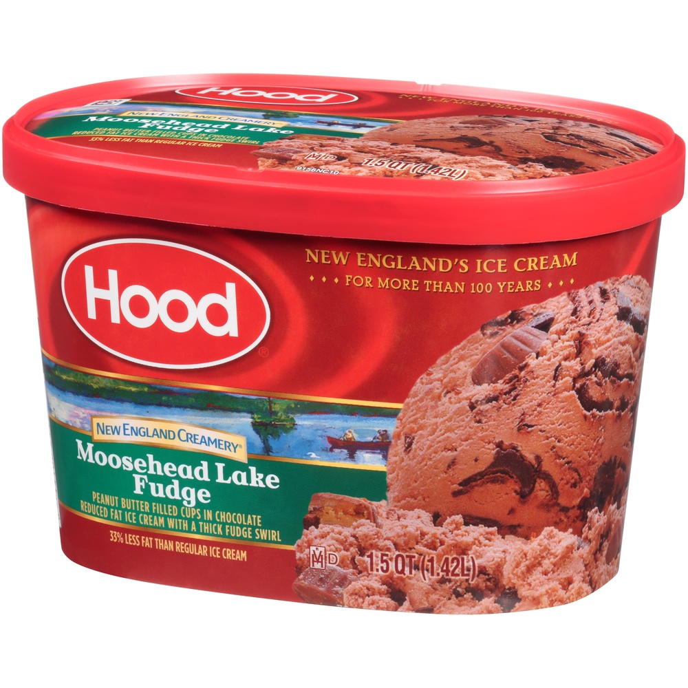 Hood New England Creamery Moosehead Lake Fudge Ice Cream 48 oz | Shipt